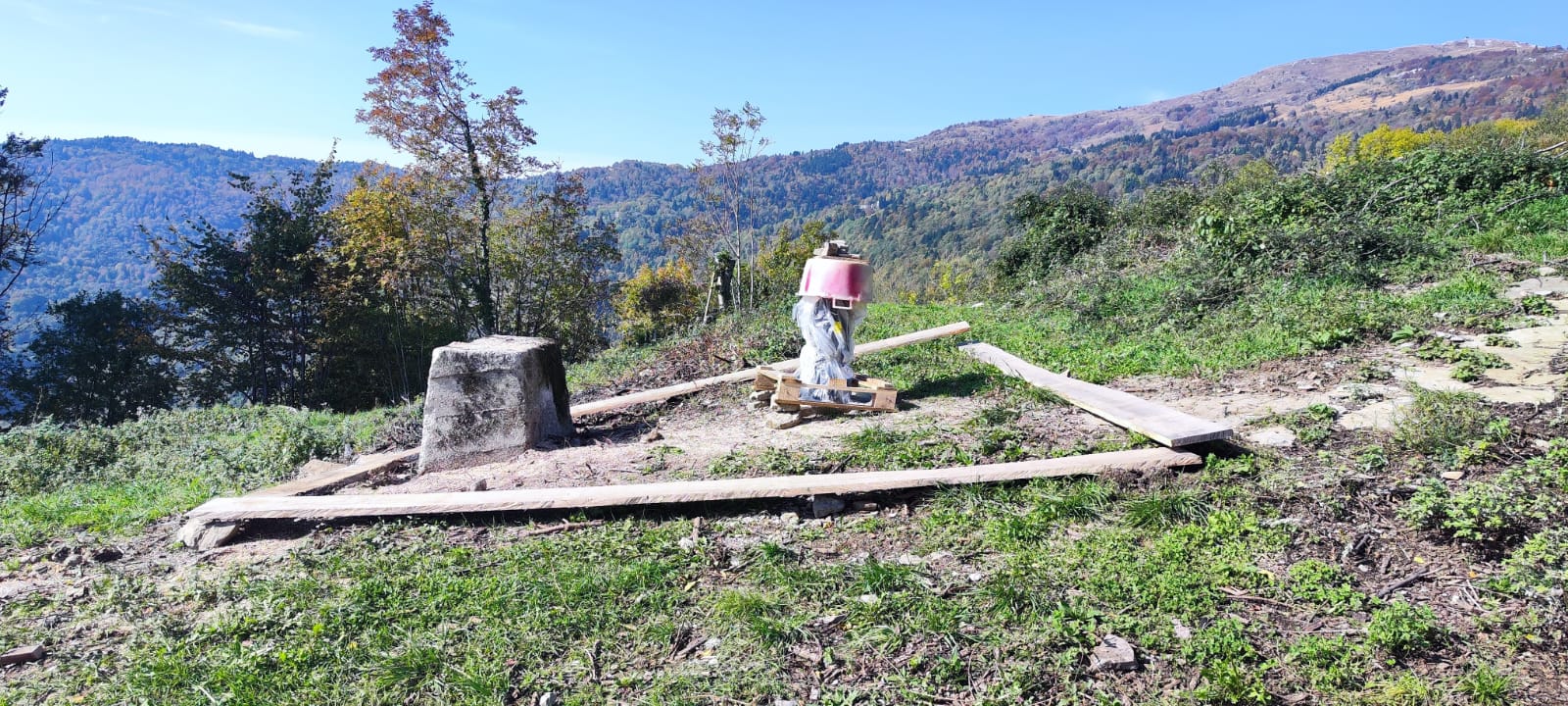 barre laterali Inizio ocstruzione perimetro